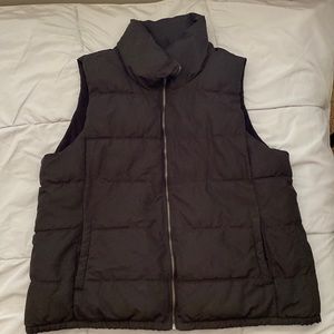 🖤Black Fleece-lined Vest